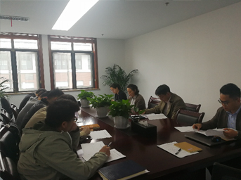 置業(yè)公司團(tuán)總支組織召開團(tuán)支部委員會(huì)議