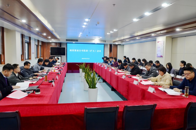 皖投置業(yè)公司召開黨委（擴(kuò)大）會(huì)議