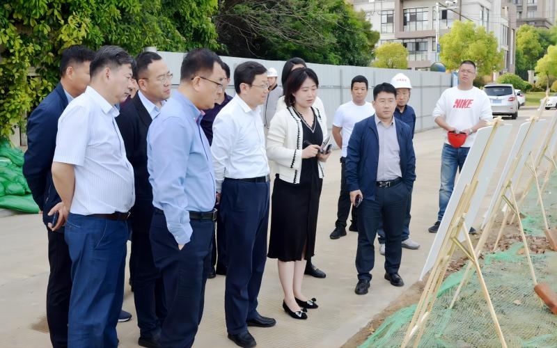 集團公司黨委副書記、總經理朱策帶隊赴皖投置業公司合肥項目調研